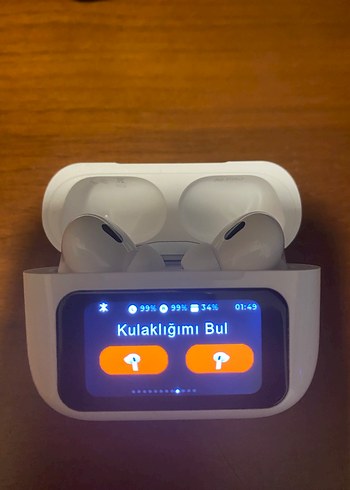 AirPods A9 Pro Dokunmatik Ekranlı Bluetooth Kulaklık - Görsel 9