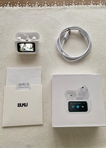 AirPods A9 Pro Dokunmatik Ekranlı Bluetooth Kulaklık - Görsel 3