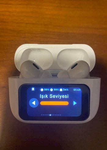 AirPods A9 Pro Dokunmatik Ekranlı Bluetooth Kulaklık - Görsel 7