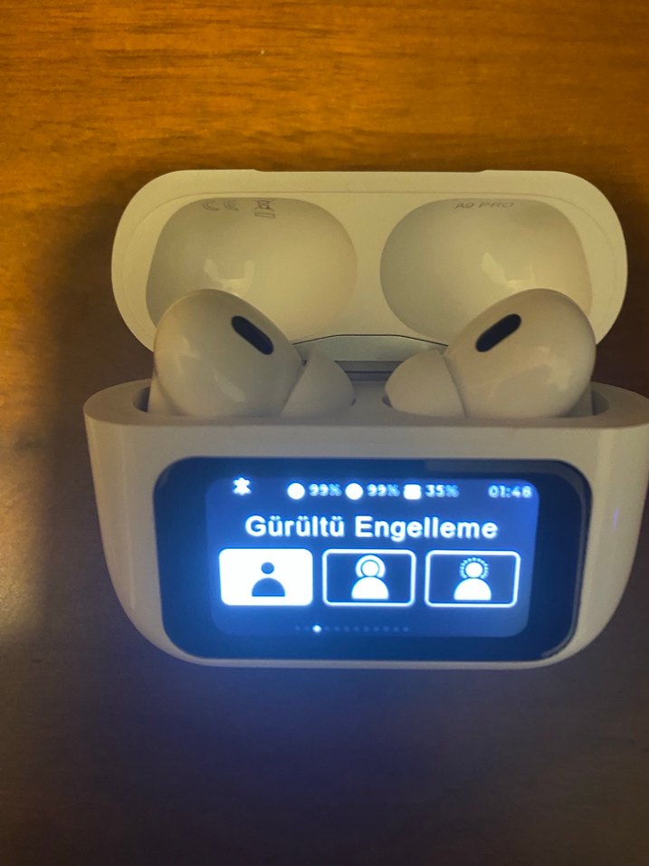 AirPods A9 Pro Dokunmatik Ekranlı Bluetooth Kulaklık - Görsel 5