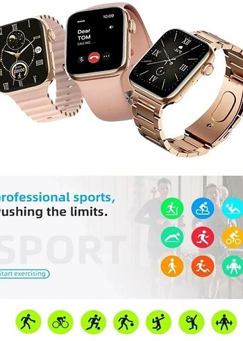 G9 mini Akıllı Saat, 3 Kordon & Aksesuar - Görsel 4