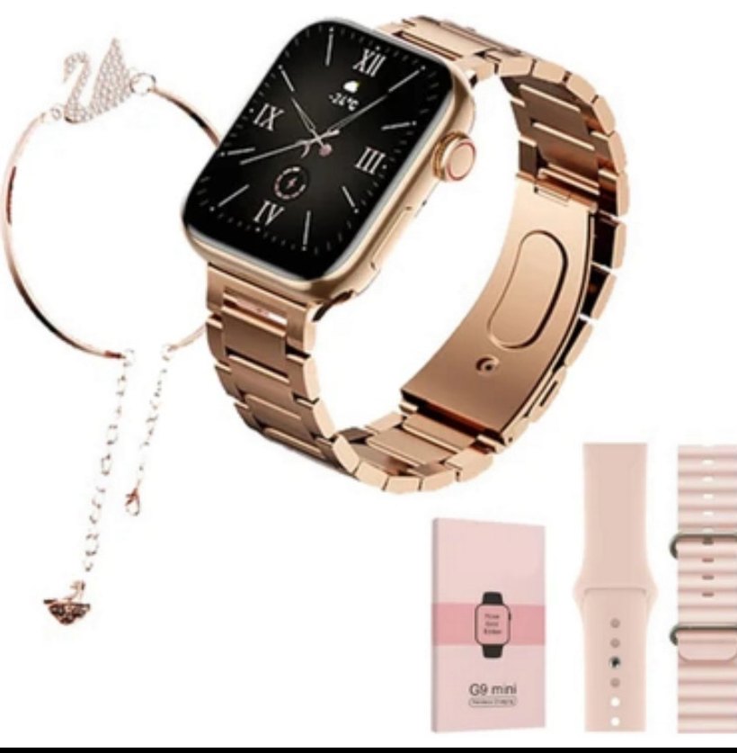 G9 mini Akıllı Saat, 3 Kordon & Aksesuar - Görsel 5