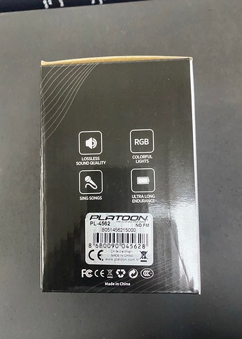 Platoon karaoke Bluetooth hoparlör - Görsel 7