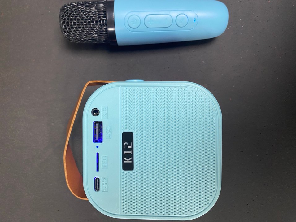 Platoon karaoke Bluetooth hoparlör - Görsel 3