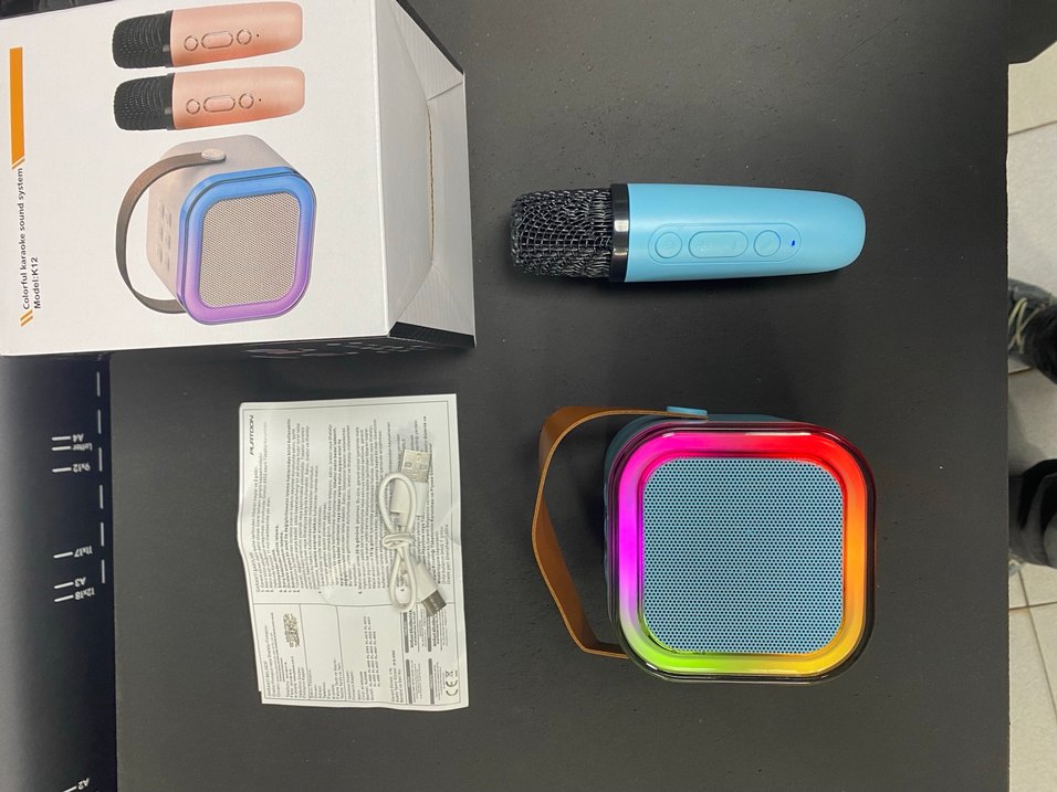 Platoon karaoke Bluetooth hoparlör - Görsel 5