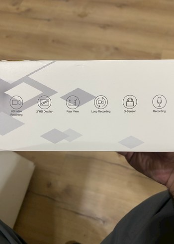 3 kameralı şarjlı Wifi araç kayıt cihazı - Görsel 3