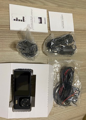 3 kameralı şarjlı Wifi araç kayıt cihazı - Görsel 5