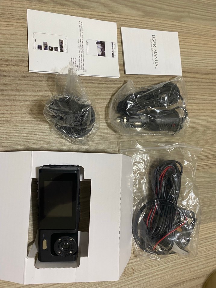 3 kameralı şarjlı Wifi araç kayıt cihazı - Görsel 5