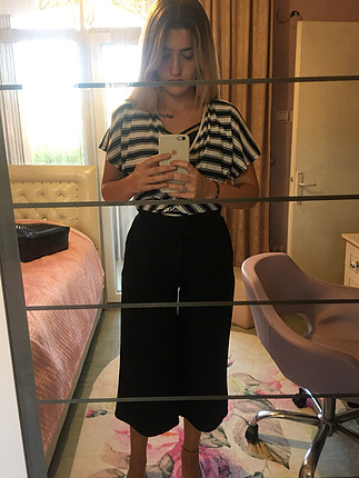 Diğer Midi boy siyah pantalon