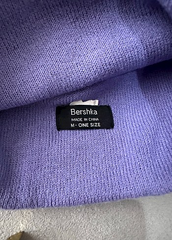 Mor Kadın Örgü Bere - Görsel 2