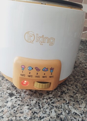 King kızartma Makinesi sıfır ayarında ????????