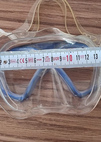 Temperli camlı dalış maskesi M/L bedene uygun - Görsel 2