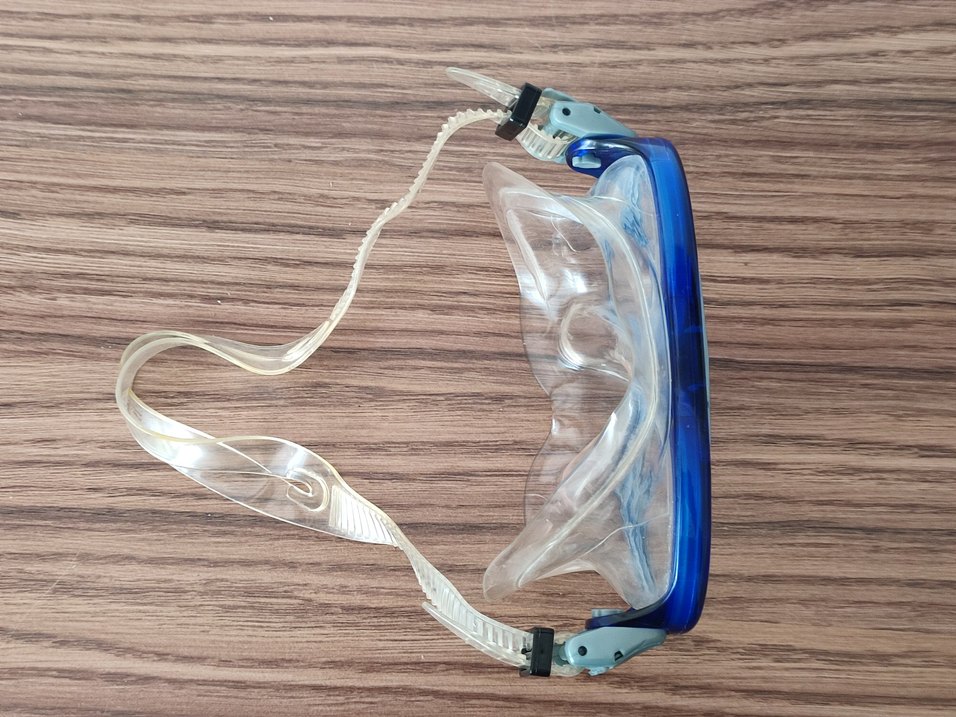 Temperli camlı dalış maskesi M/L bedene uygun - Görsel 5