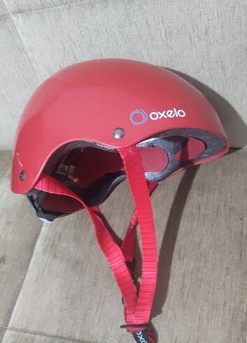 Decathlon Oxelo paten kaykay için çocuk kaskı