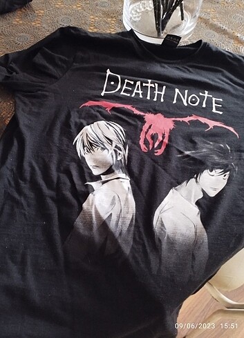 xl Beden Death note tişort 