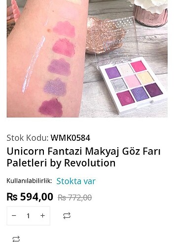 Revolution Revolution unicorn far paleti