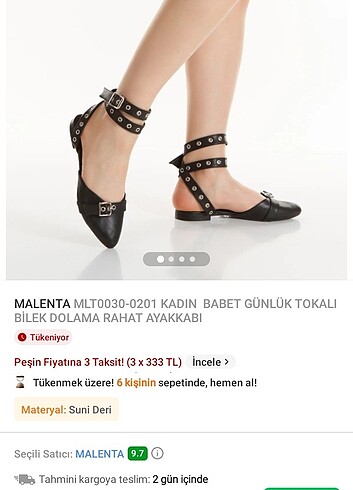 Kadın bilekli babet ayakkabı 