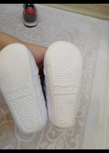 Kız Bebek İlk Adım Ayakkabıları Beyaz - Görsel 3