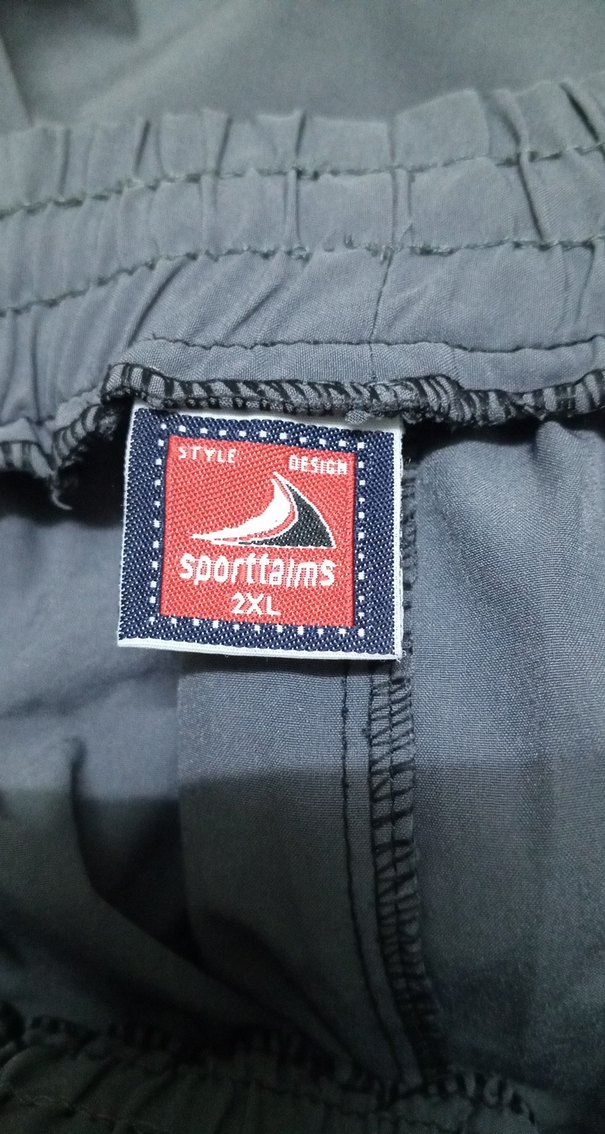 Gri Erkek Spor eşofman altı ince yazlık  2XL Beden - Görsel 2