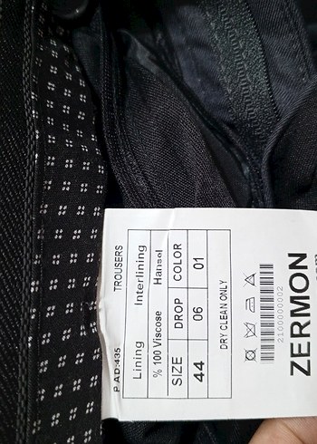 Füme Düğmeli Erkek Ofis Takım Elbise - Görsel 4