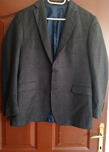 Gri Erkek Ofis Takım Elbise Ceketi