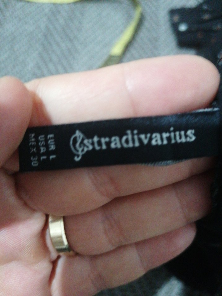 Düğmeli Uzun Kollu Siyah Mini Bluz - Görsel 5