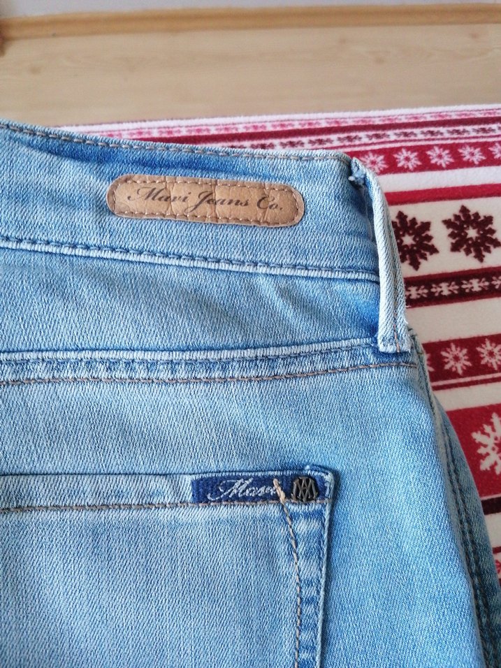 Kadın Açık Mavi Mini Denim Şort Pantolon - Görsel 3