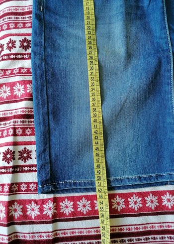 Uspolo kadın jeans etek - Görsel 5