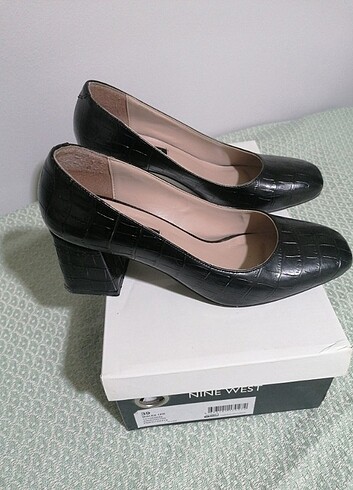 Nıne West siyah ayakkabı  - Görsel 3
