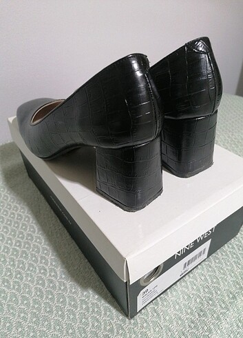 Nıne West siyah ayakkabı  - Görsel 5