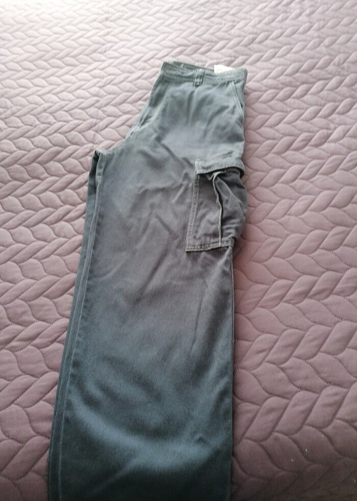 Pull&Bear erkek kargo pantolon  - Görsel 2