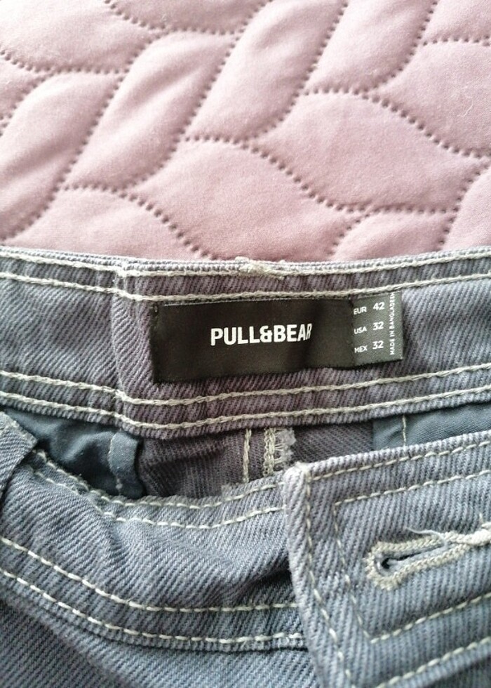 Pull&Bear erkek kargo pantolon  - Görsel 4