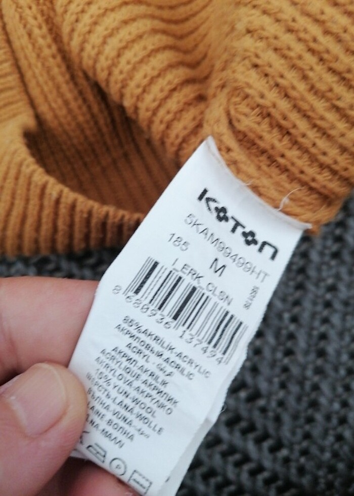 Koton erkek kazak  - Görsel 2