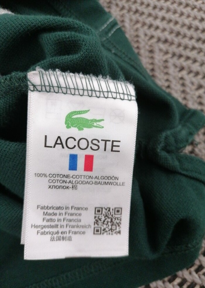 Lacoste erkek polo yaka tshirt  - Görsel 3