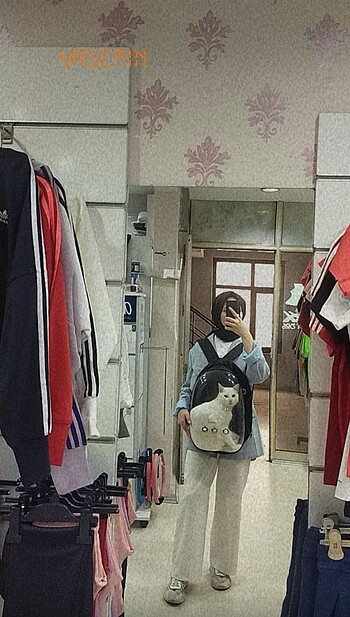 Vintage ceket bebe mavi