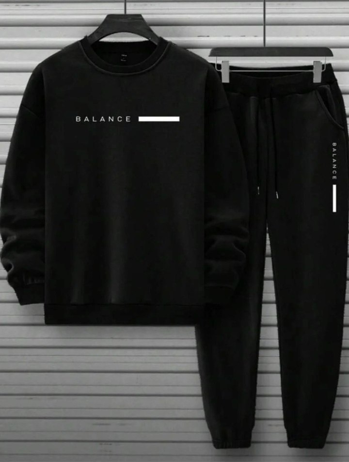 Siyah Erkek Jogger Eşofman takımı - Görsel 3