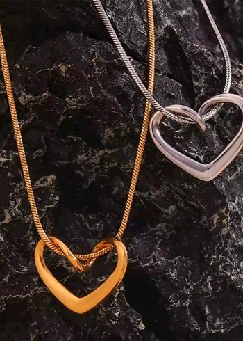 kalp kolye - Görsel 3