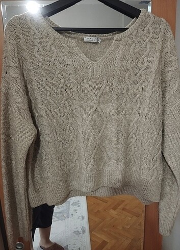 LC Waikiki Lc Waikiki KREM ÖRGÜ KAZAK