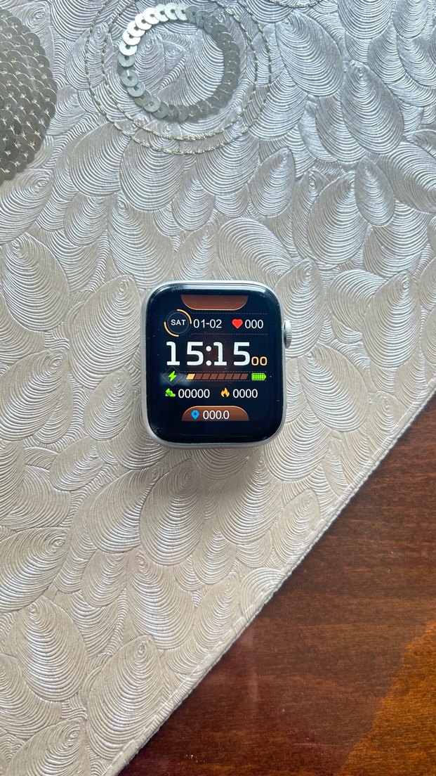 i7 Pro Akıllı Saat Beyaz Kordonlu - Görsel 5