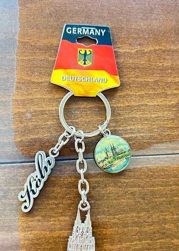 Alman Temalı Renkli  Anahtarlık - Görsel 2