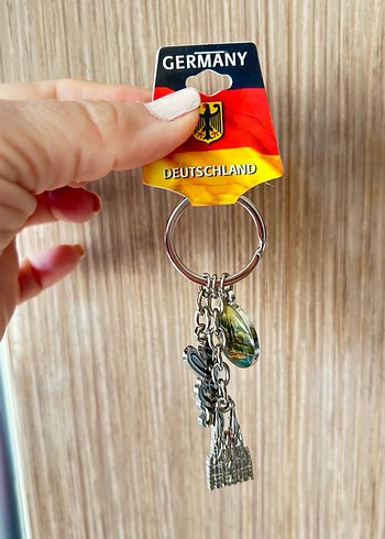 Alman Temalı Renkli  Anahtarlık - Görsel 5