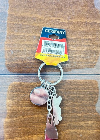 Alman Temalı Renkli  Anahtarlık - Görsel 4