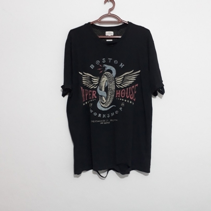 yırtık detaylı t shirt 