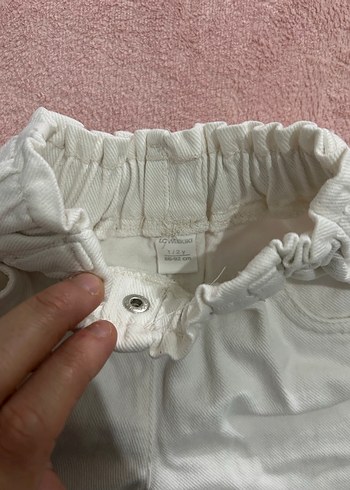 Toplu Kız Çocuk Gri Pamuklu Rahat Şort - Görsel 2