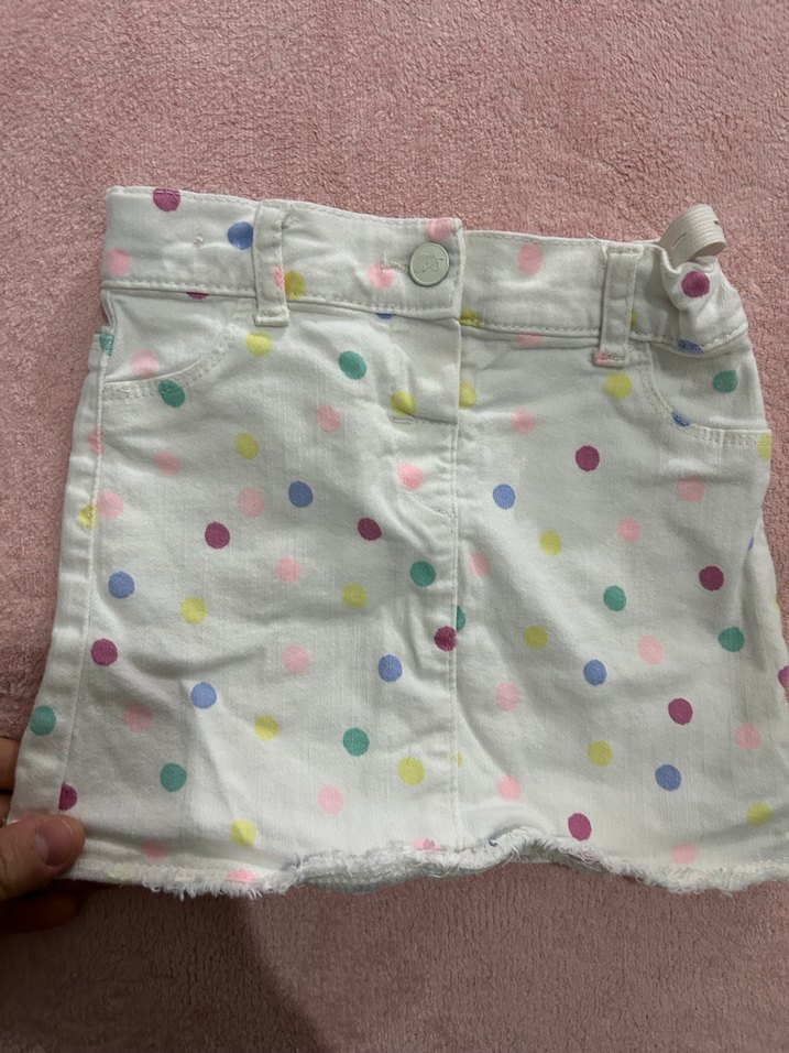 Toplu Kız Çocuk Gri Pamuklu Rahat Şort - Görsel 5