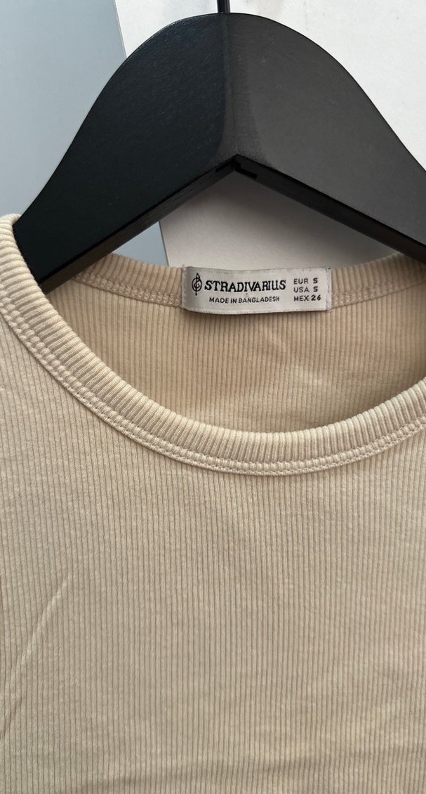 Bej Kadın Kolsuz Basic Atlet - Görsel 4