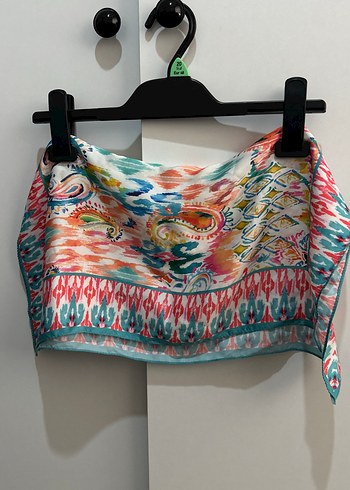 Renkli Bohem Kadın Fular - Görsel 2