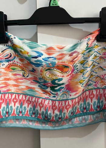 Renkli Bohem Kadın Fular - Görsel 3