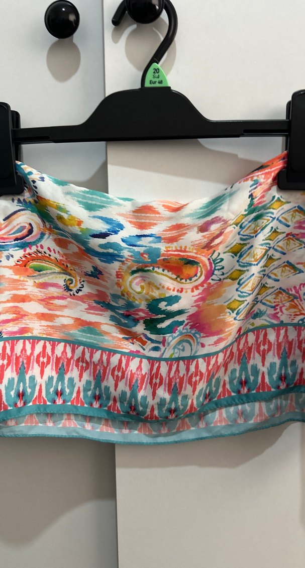 Renkli Bohem Kadın Fular - Görsel 3