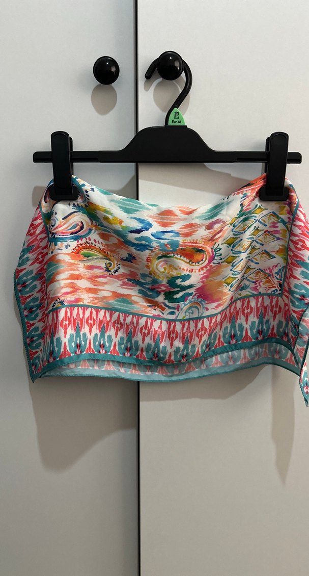 Renkli Bohem Kadın Fular - Görsel 4